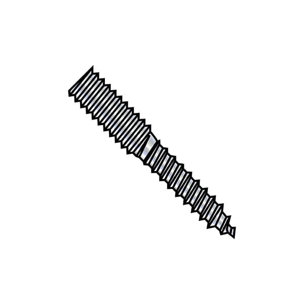 Zoro Select 10-24X1 HANGER BOLT FULL THREAD ZINC, PK5000 1016BH - main