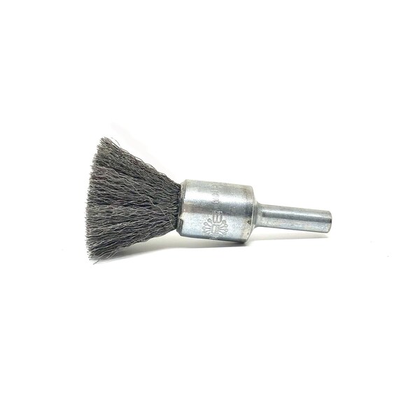 Brush Research BNS406 Solid End Brush. .500" Dia., .006CS, .875" Trim Length, .250" Shank Diameter BNS406 - main