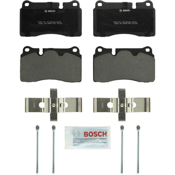 Bosch BE1274H Blue Disc Brake Pad Set with Hardware Bosch BE1274H Blue Disc Brake Pad Set with Hardware