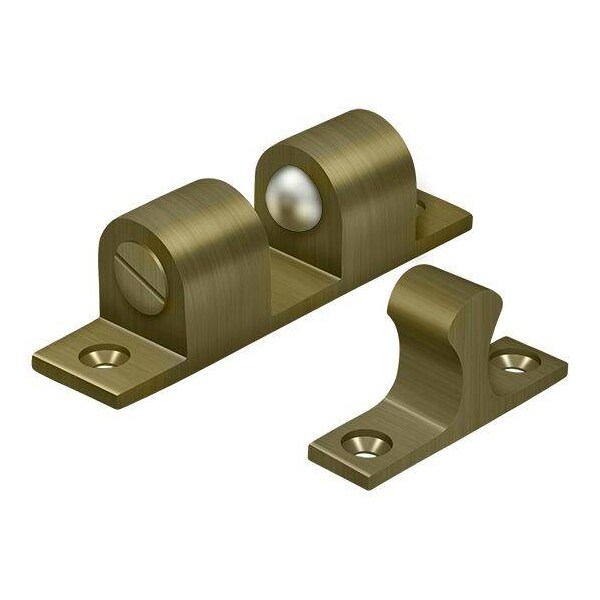 Deltana Ball Tension Catch 3" X 3/4" Antique Brass BTC30U5