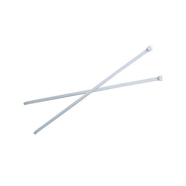 Burndy Cable Tie, 8-1/2 in L, 2.10 in Max Bundle Dia., Blue, Nylon 6/6, 18 lb Strength CT18200C6 - main