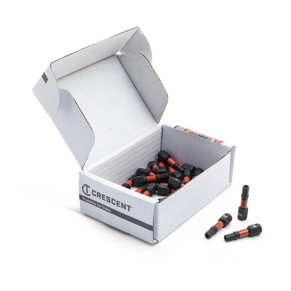 Crescent 10 x 1" Security Hex VORTEX Impact Power Bit - 25 Pack CAVB1HXR10-25 - main