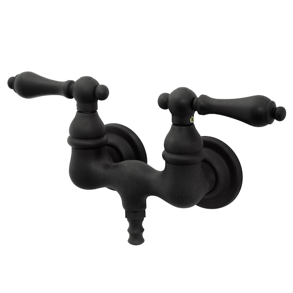 Kingston Brass Wall-Mount Clawfoot Tub Faucet, Oil Rubbed Bronze, Tub Wall Mount CC31T5 - main