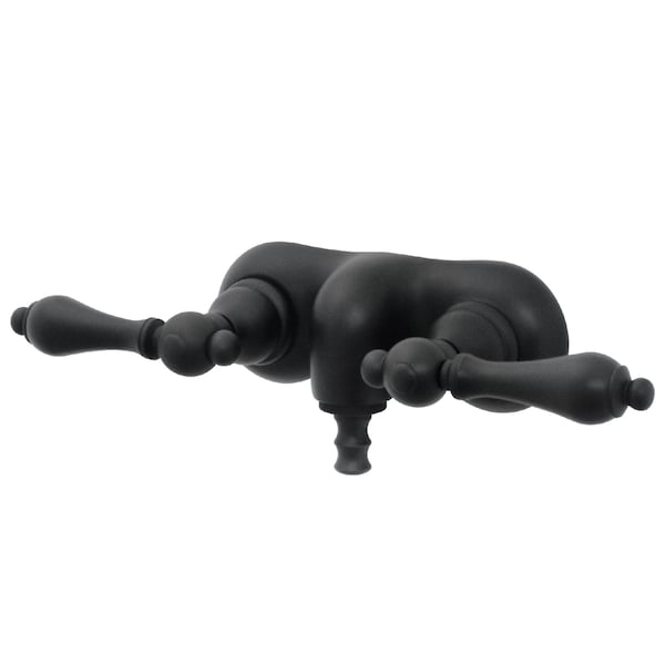 Kingston Brass Wall-Mount Clawfoot Tub Faucet, Oil Rubbed Bronze, Tub Wall Mount CC41T5 - main
