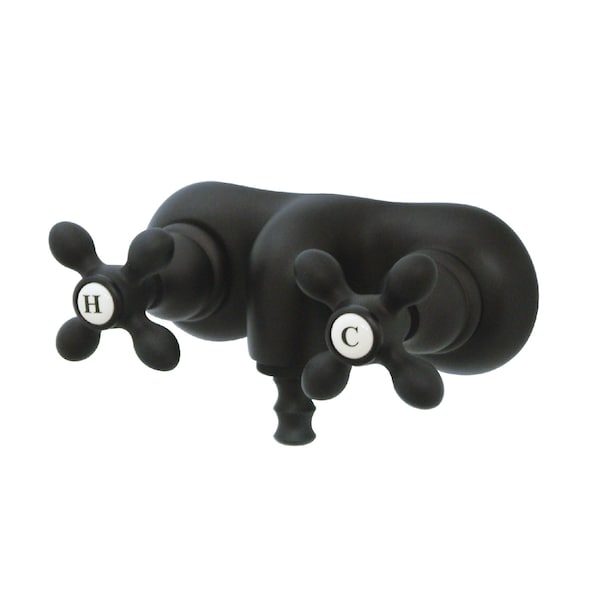 Kingston Brass Wall-Mount Clawfoot Tub Faucet, Oil Rubbed Bronze, Tub Wall Mount CC47T5 - main