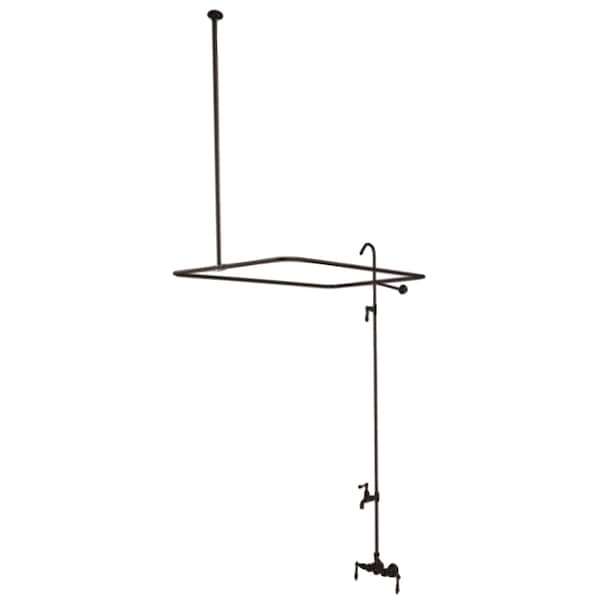 Kingston Brass Wall-Mount Clawfoot Tub Faucet, Oil Rubbed Bronze, Tub Wall Mount CC61T5 - main