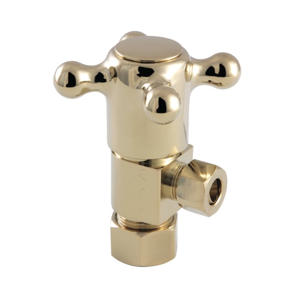 Heritage CD53302BX 5/8"O.Dx3/8" O.D Anti-Seize Deluxe Quarter Turn Ceramic Hardisc Cartridge Angle Stop CD53302BX - main