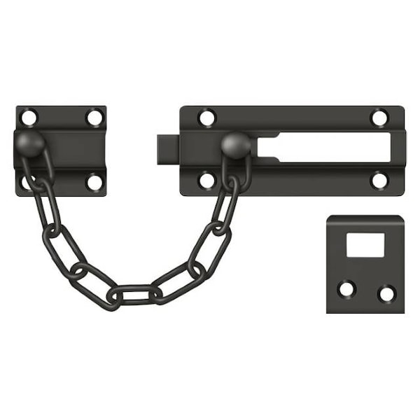 Deltana Door Guard, Chain / Doorbolt Oil Rubbed Bronze CDG35U10B - main