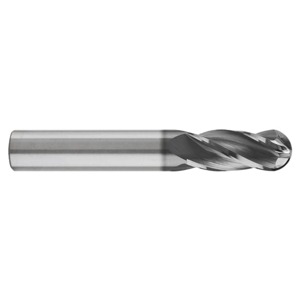 Zoro Select Carbide End Mill, 11/2 in, CEM132B4TICN CEM132B4TICN Zoro
