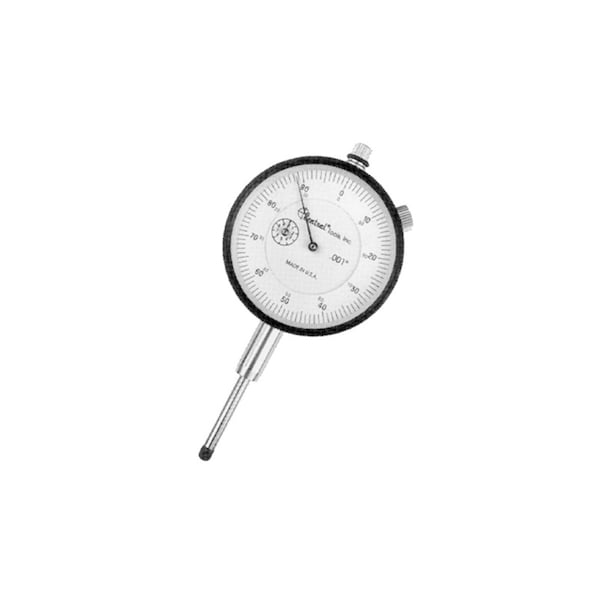 Central Tools Face Type A, Dial Indicator, 4345 CEN4345 Zoro