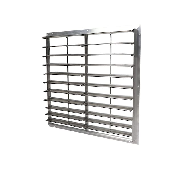Tpi Commercial Exhaust Shutter, Air-Open/Gravity-Close, For 42" CE Fan CES-42 - main