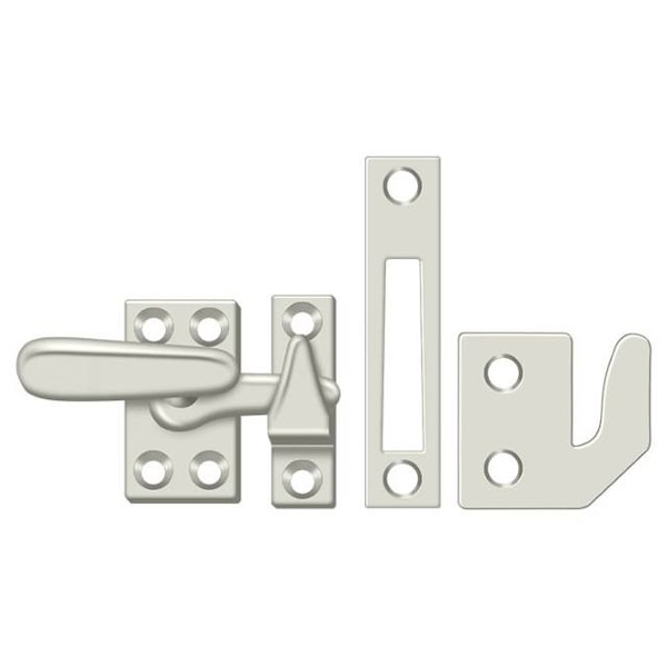 Deltana Window Lock, Casement Fastener, Small Bright Nickel CF066U14 - main