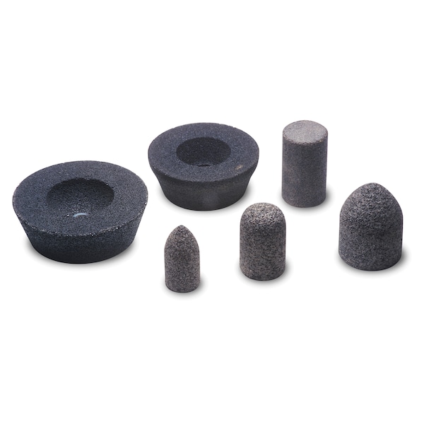 Cgw Abrasives Grinding Cone, 2x3x5/8-11, A24R, T16 36238 | Zoro