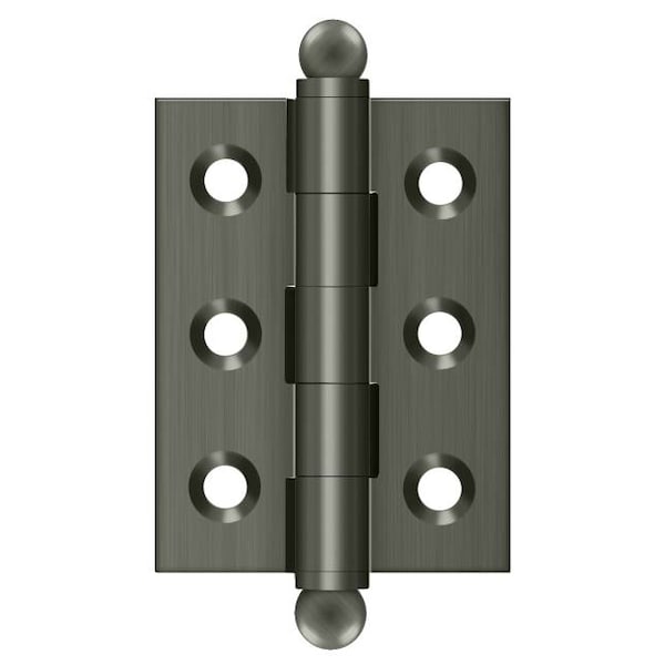 Deltana Antique Nickel Door and Butt Hinge CH2015U15A - main