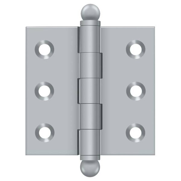 Deltana Satin Chrome Door and Butt Hinge CH2020U26D