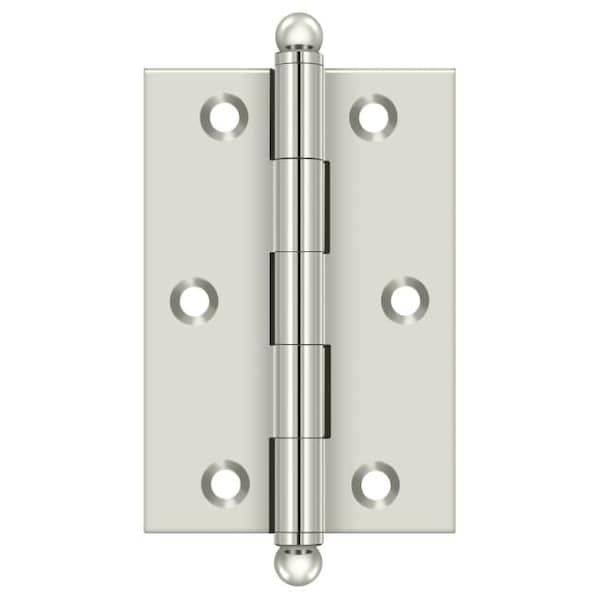 Deltana Bright Nickel Door and Butt Hinge CH3020U14