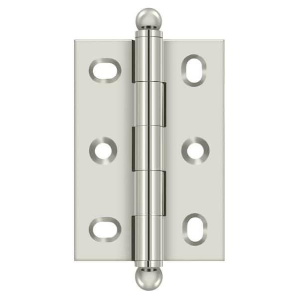 Deltana Bright Nickel Door and Butt Hinge CHA2517U14 - main