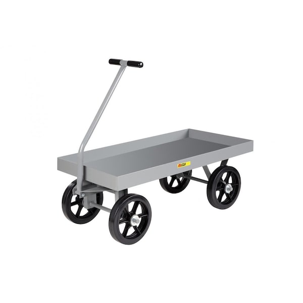 Little Giant Wagon Truck, 12 ga. Steel, 3,000 lb Load Capacity, 48 in L, 24 in W, 24 1/2 in H CH2448X616P