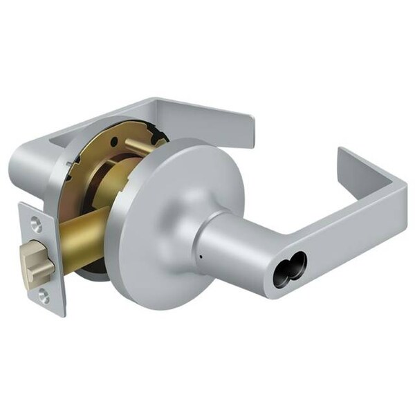 Deltana Commercial Entry Ic Core Gr1, Clarendon Less Cyl Satin Chrome CL500FRCNC-26D - main