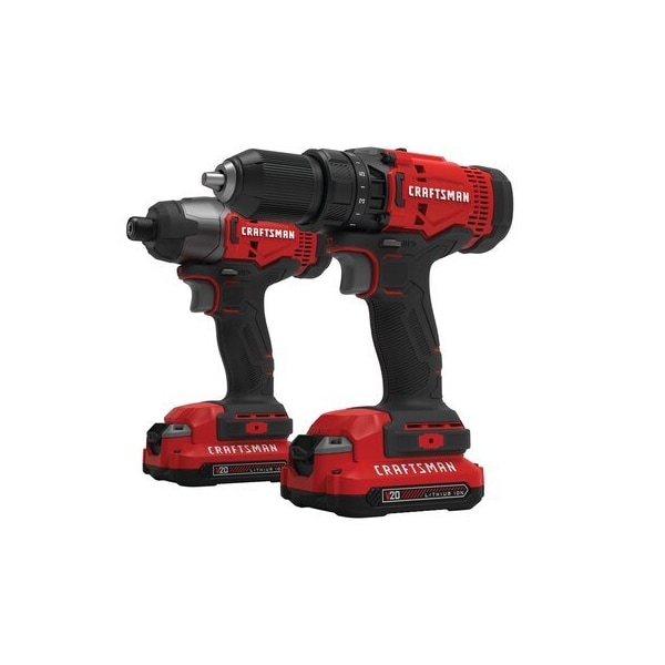 Craftsman V20 Cordless 2 Tool Combo Kit CMCK200C2 Zoro