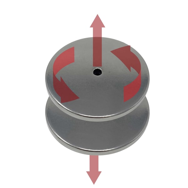 Mag-Mate Latch Pair Smart Mag Rare Earth 120deg T CMP2M151212L12 - main