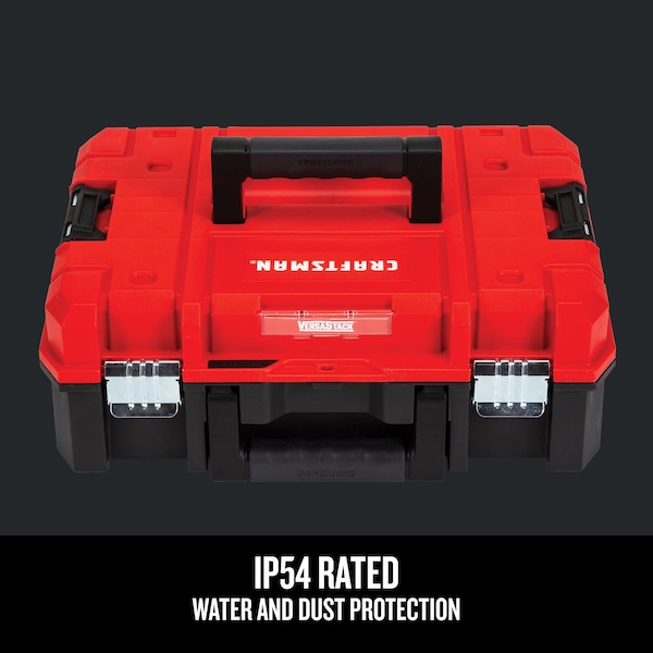 Craftsman VERSASTACK Tool System Suitcase, Plastic, Black/Red, 17