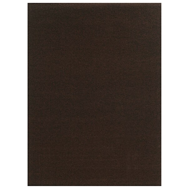 Foss Floors Hobnail Chocolate Indoor/Outdoor Rug 6FTx8FT CN19N30PJ1H1