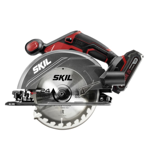 Skil Circular Saw Kit, Blade 6 1/2" dia, 20V DC CR540602 Zoro