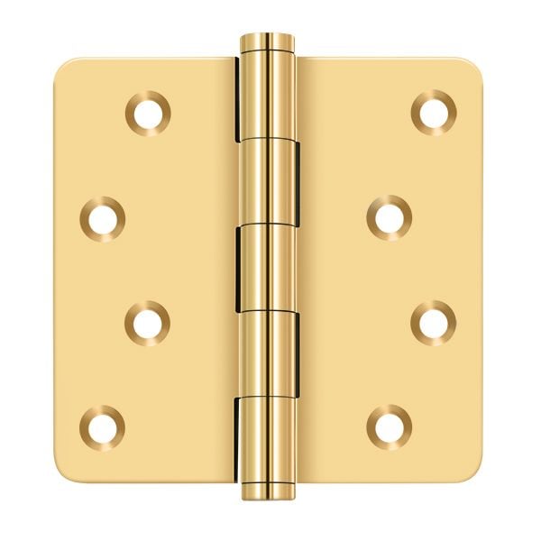 Deltana Lifetime Brass Door and Butt Hinge CSB44R4-RZ - main