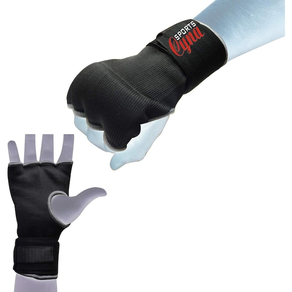 Cynasports Inner Hand Gloves With Wrist Strap Grey CS-0020 - main