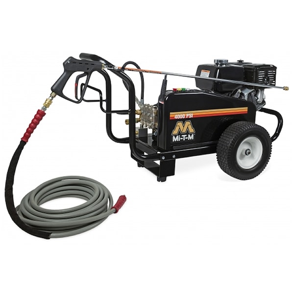 MiTM Cold Water Gas Pressure Washer, 4000 psi CW40045MGH Zoro