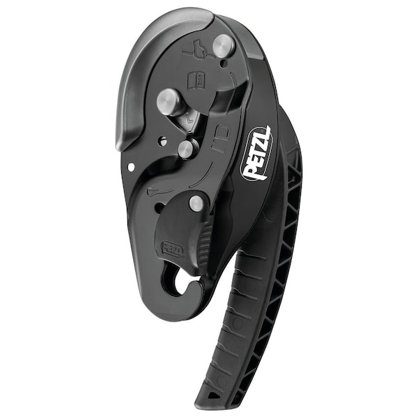 Petzl Petzl ID L Descender Black for 12.5 mm to 13 mm ropes D020BA01 - main