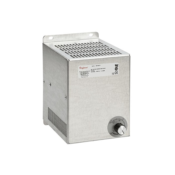 Nvent Hoffman Electric Heaters, 6.38x5.00x6.25, Gray, Aluminum DAH13002C - main
