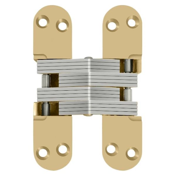 Deltana Hinge Satin Brass 4-5/8"X1 1/8" DCH218U4