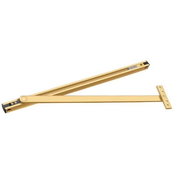 Deltana Overhead Door Holder Lifetime Brass DCSM10CR003