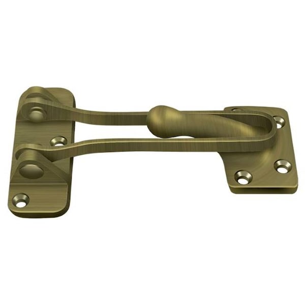 Deltana Door Guard Antique Brass 4" DG425U5