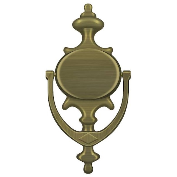 Deltana Door Knocker, Imperial Antique Brass DK854U5