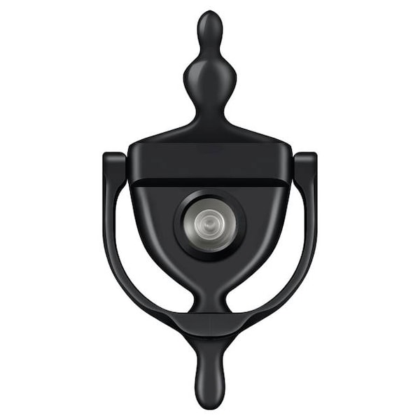 Deltana Door Knocker-Viewer Black DKV630U19