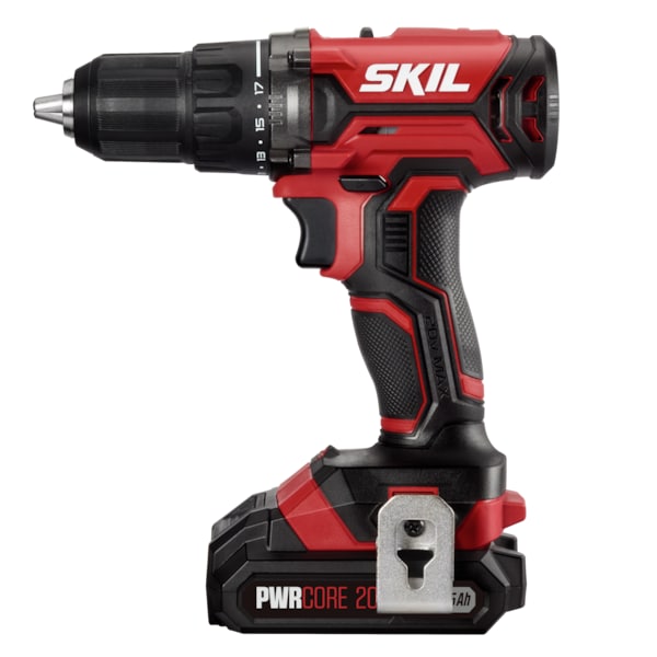Skil Drill Driver Kit, Keyless, 1450 RPM DL527502 Zoro