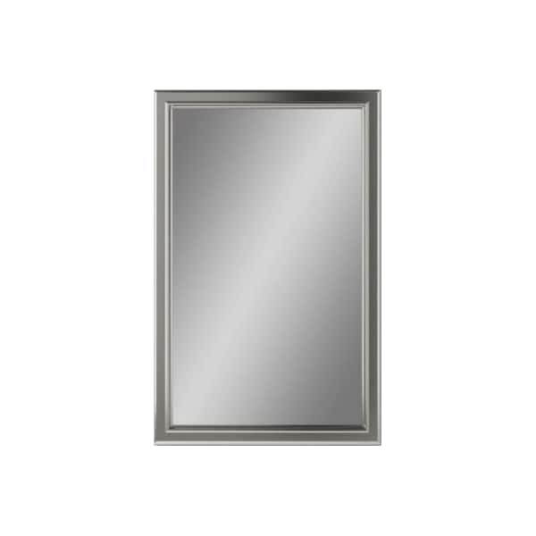Robern Main Line Dc Framed Wall Mirror, Bm, 20X30, Pn Satin Nickel