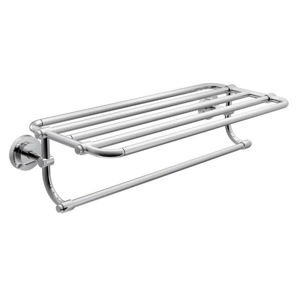 Moen Iso Hotel Towel Shelf Bright Chrome DN0794CH - main