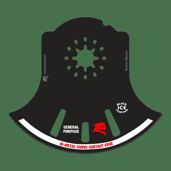 Diablo OscillatingToolBlade, L:3.25", Bi-Metal DOS350RBGP - main