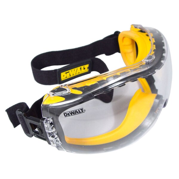 Dewalt Dewalt Clear Impact Resistant Goggles, Anti-Fog, Scratch-Resistant DPG82-11