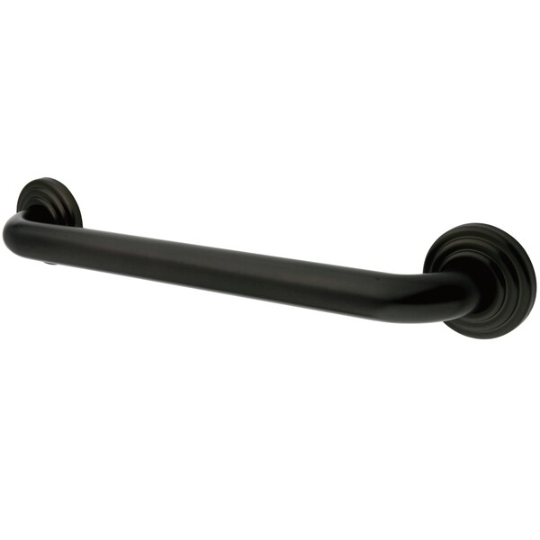 Kingston Brass Traditional DR314125 12" Decorative 1-1/4" OD Grab B, 15-1/16" L, 17 ga. Brass, Oil Rubbed Bronze DR314125 - main