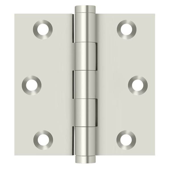 Deltana Bright Nickel Door and Butt Hinge DSB314