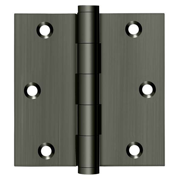 Deltana Antique Nickel Door and Butt Hinge DSB3515A-R