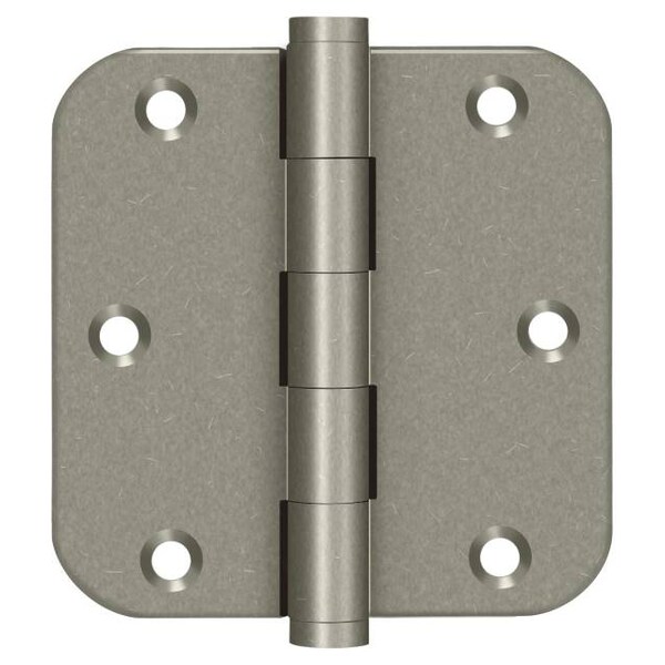 Deltana White Bronze Light Door and Butt Hinge DSB35R510WL-R