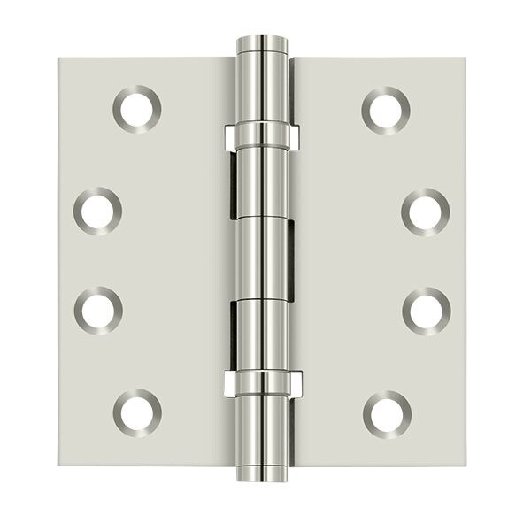 Deltana Bright Nickel Door and Butt Hinge DSB4B14