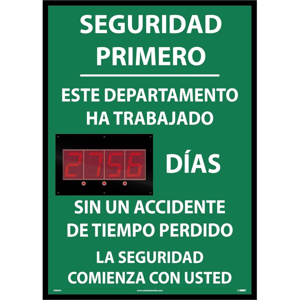 Nmc Spanish Digital Scoreboard, DSB854 DSB854 Zoro