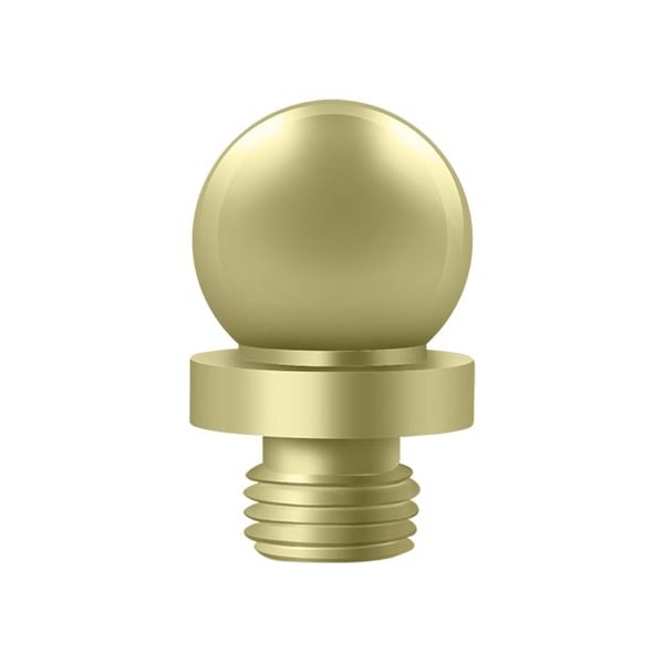 Deltana Ball Tip Unlacquered Bright Brass DSBT3-UNL
